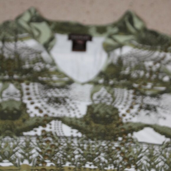 Multiples Safari Style Print Top - Picture 10 of 11